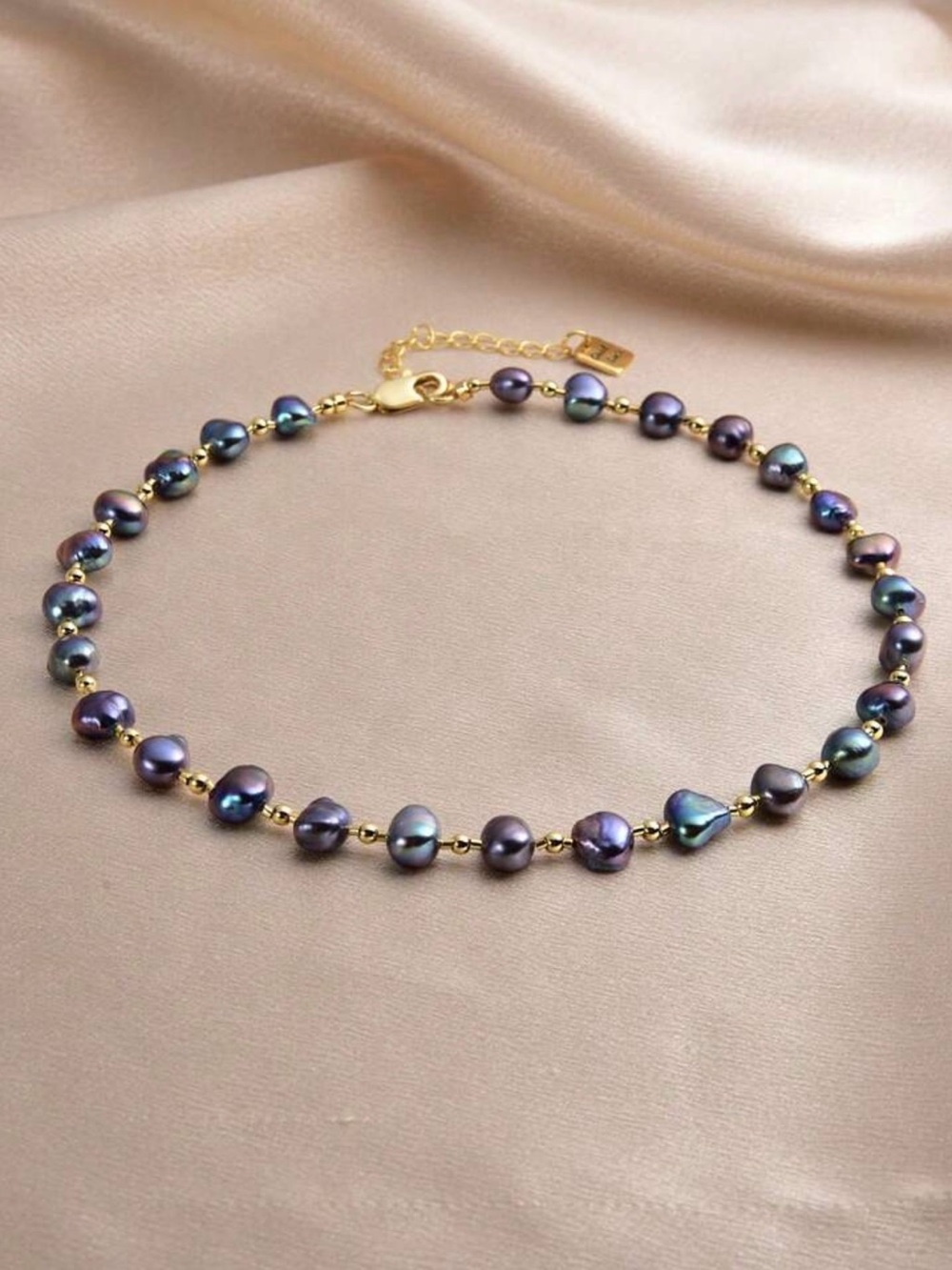 18K Gold Plated Culture Pearl Necklace